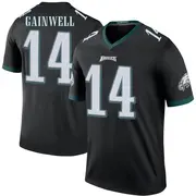 Black Men's Kenneth Gainwell Philadelphia Eagles Legend Color Rush Jersey