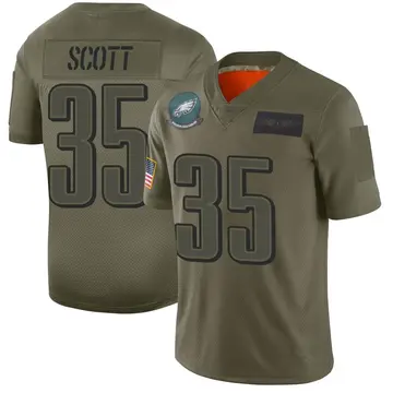 Top-selling Item] Boston Scott 35 Philadelphia Eagles Super Bowl LVII Game  3D Unisex Jersey - Gray